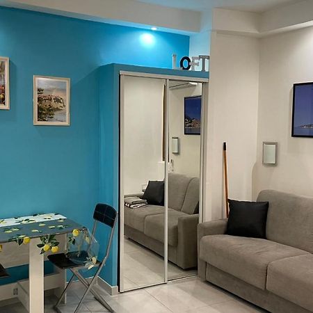 Studio Rue Pietonne Proche Plage Menton Exterior foto