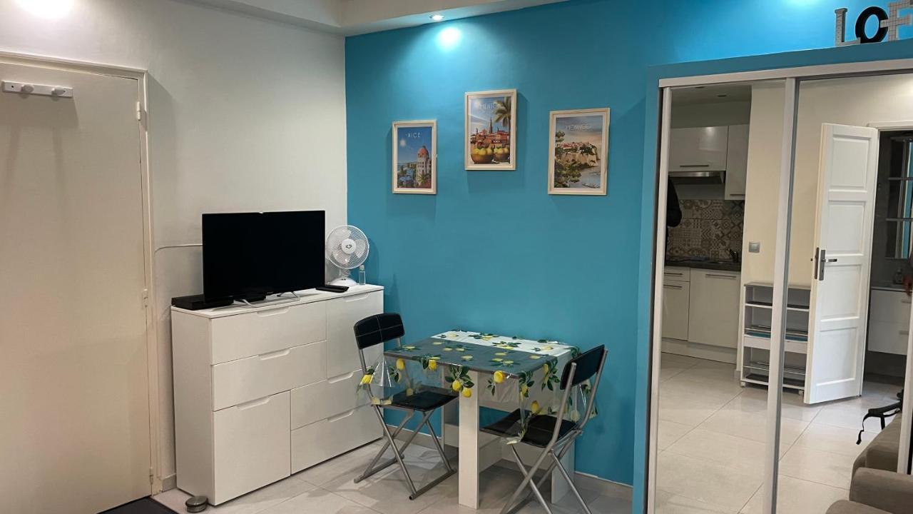 Studio Rue Pietonne Proche Plage Menton Exterior foto