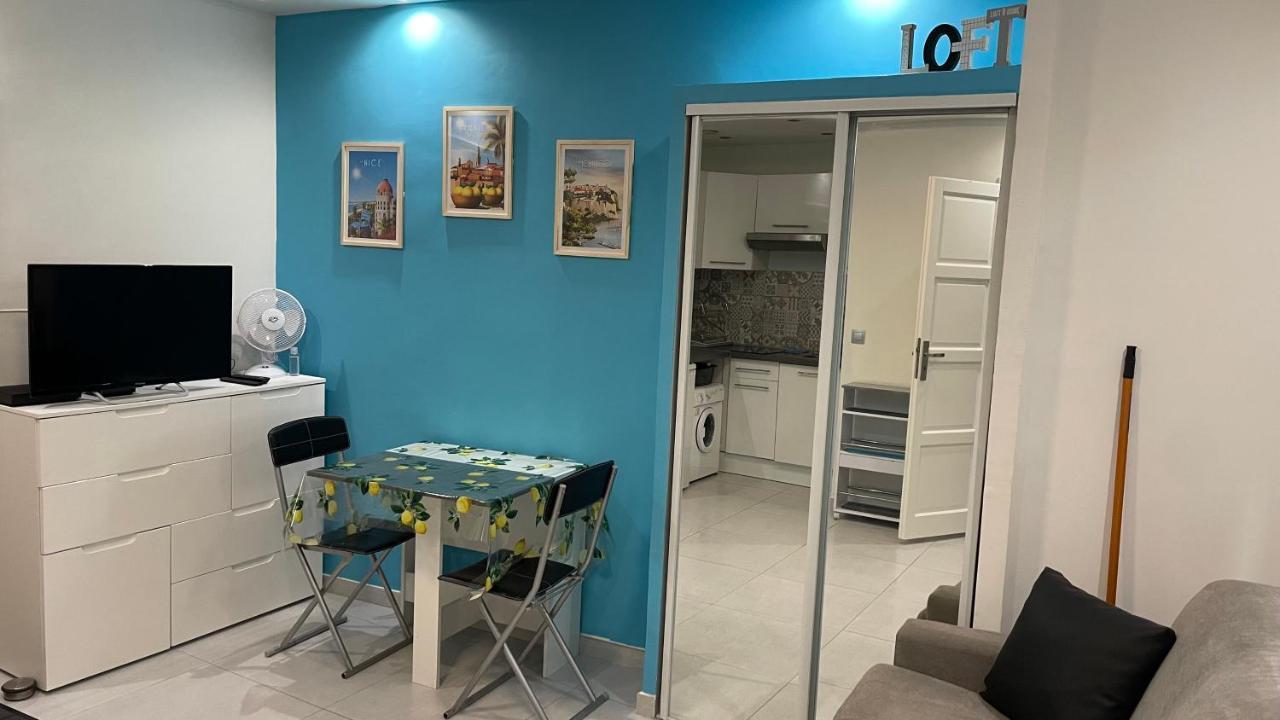 Studio Rue Pietonne Proche Plage Menton Exterior foto
