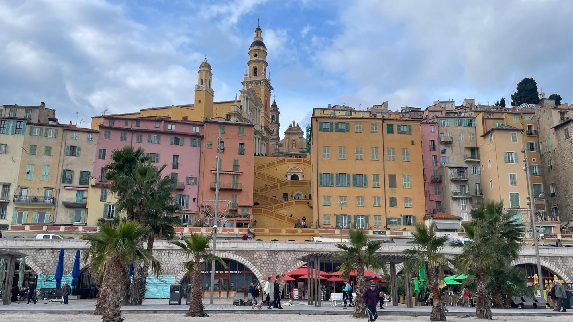 Studio Rue Pietonne Proche Plage Menton Exterior foto
